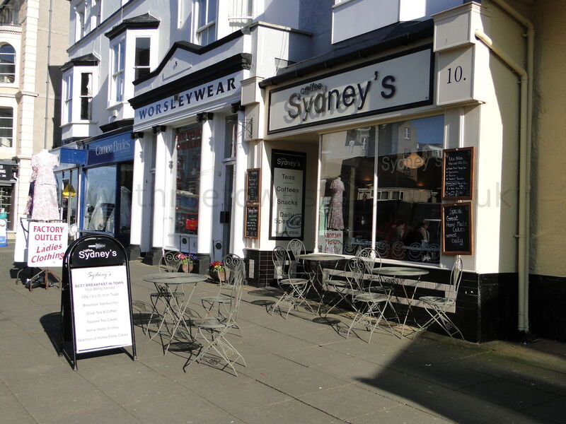 SYDNEYS CAFE, CLONMEL STREET, LLANDUDNO 2010
