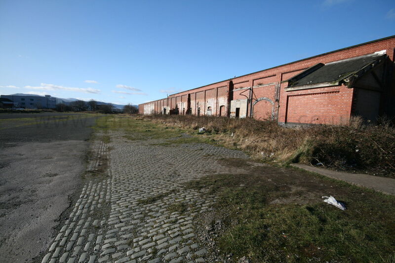 DISUSED RAILWAY GOODS YARD, LLANDUDNO 2010
