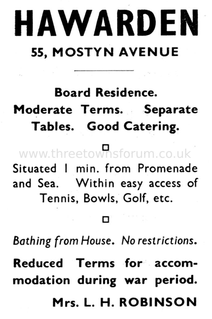 1941 HAWARDEN HOTEL
