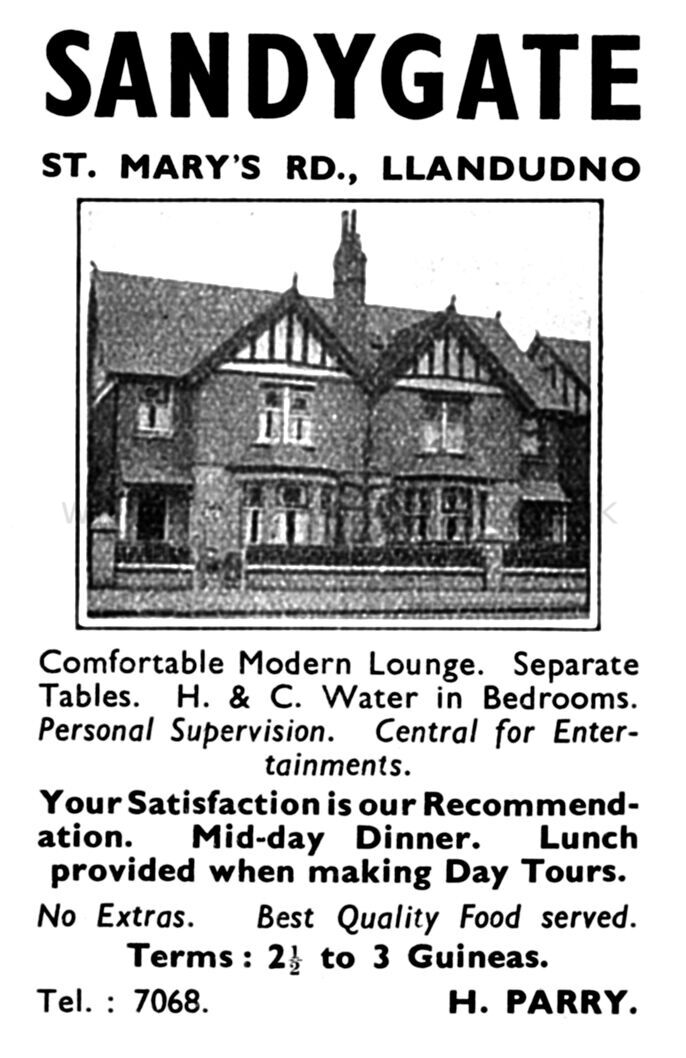 1941 SANDYGATE HOTEL
