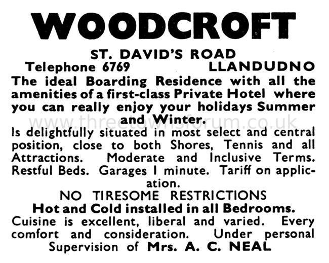 1941 WOODCROFT HOTEL
