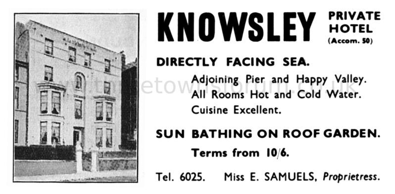 1941 KNOWSLEY HOTEL
