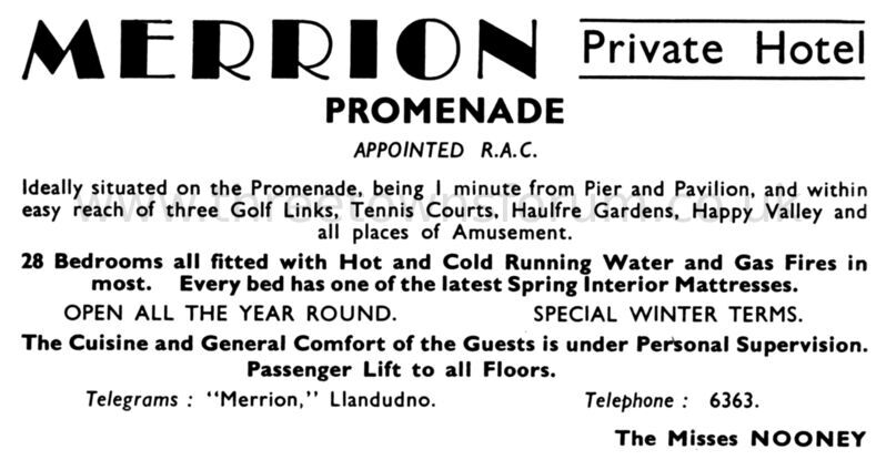 1941 MERRION HOTEL
