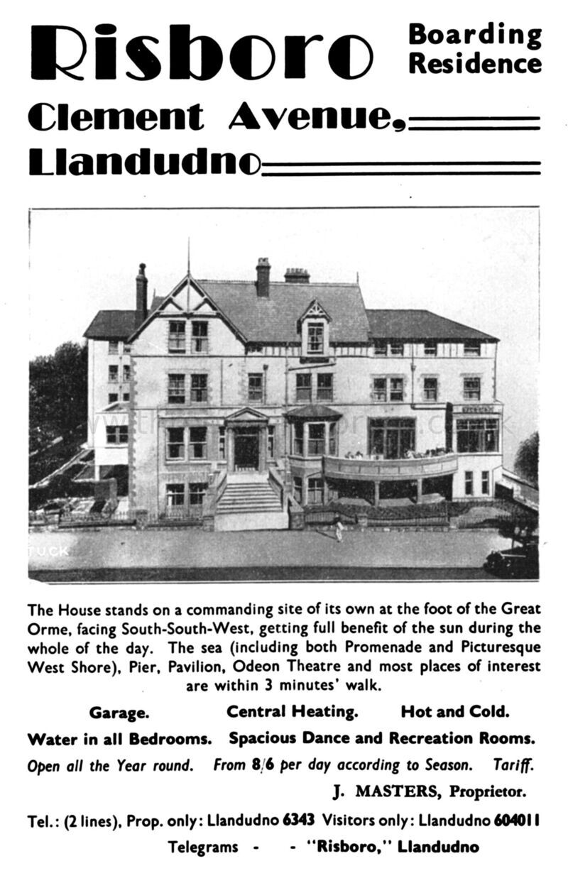 1941 RISBORO HOTEL
