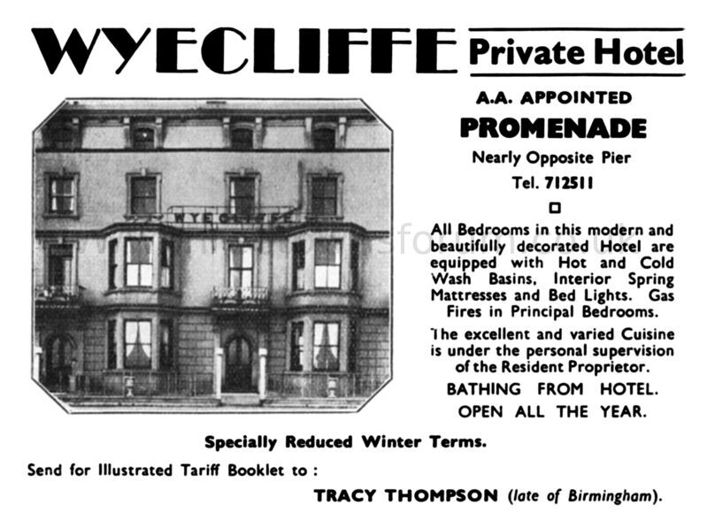 1941 WYECLIFFE HOTEL
