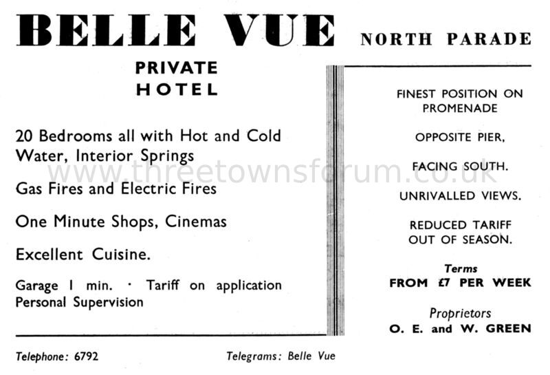 1954 BELLE VUE HOTEL
