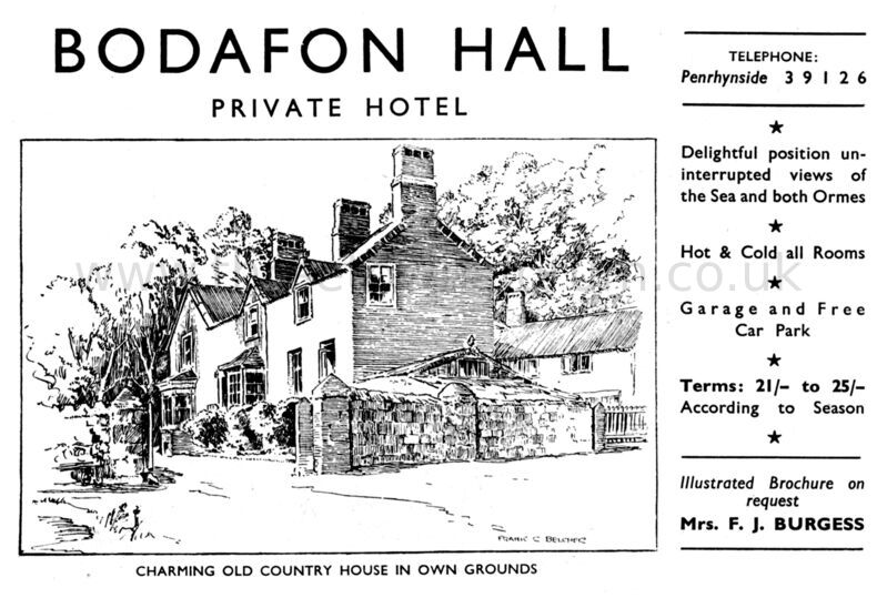 1954 BODAFON HALL
