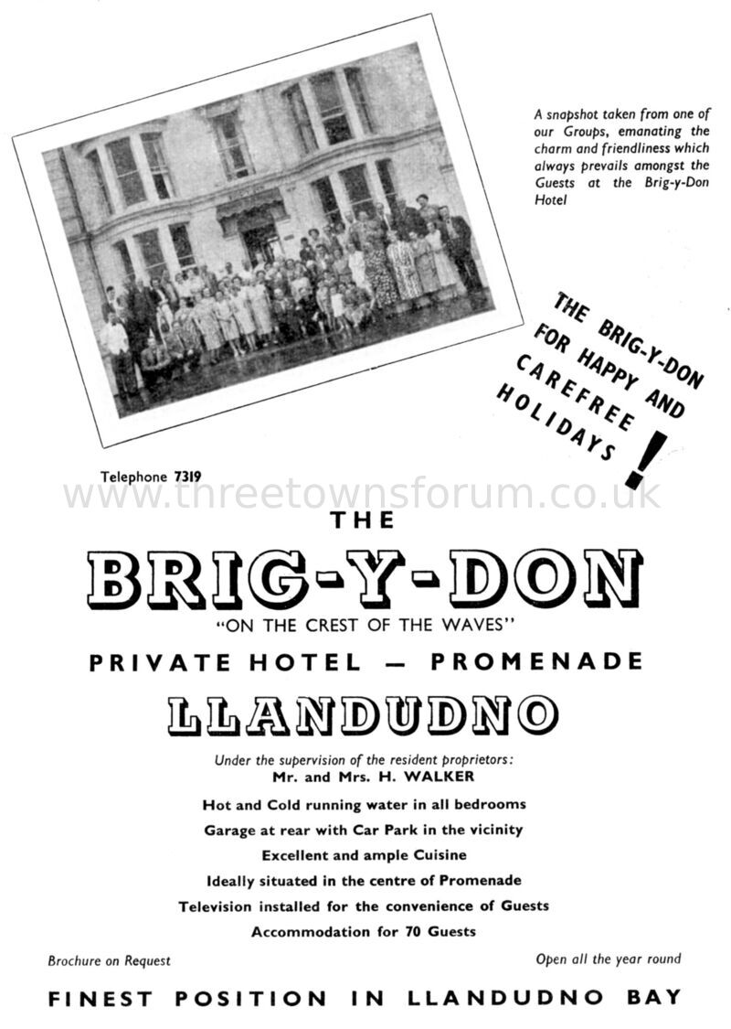 1954 BRIG Y DON HOTEL
