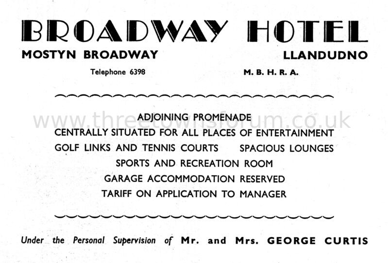 1954 BROADWAY HOTEL
