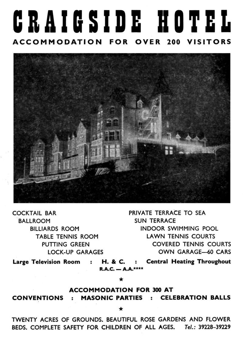 1954 CRAIGSIDE HOTEL
