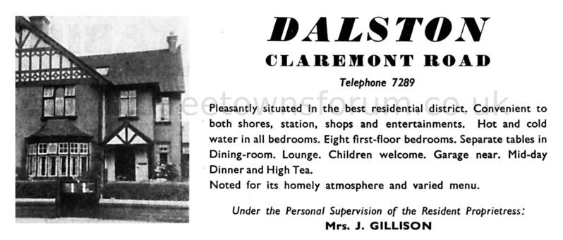 1954 DALSTON HOTEL
