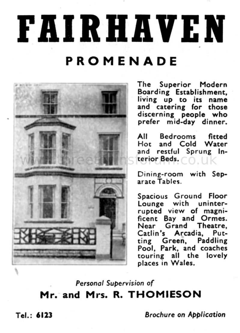 1954 FAIRHAVEN
