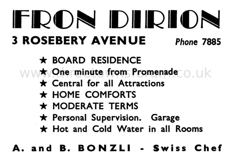 1954 FRON DIRION
