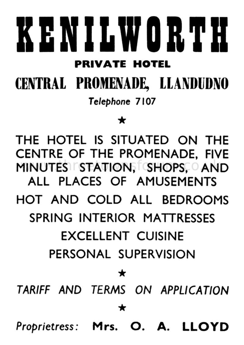 1954 KENILWORTH
