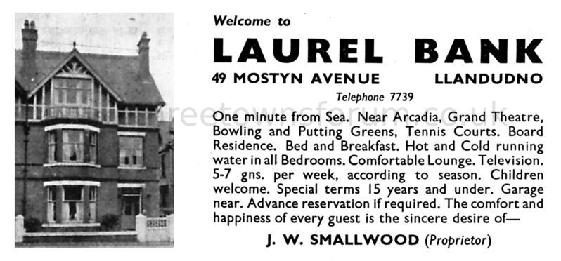 1954 LAUREL BANK
