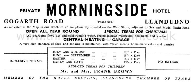 1954 MORNINGSIDE HOTEL
