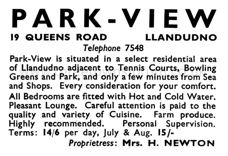 1954 PARK VIEW
