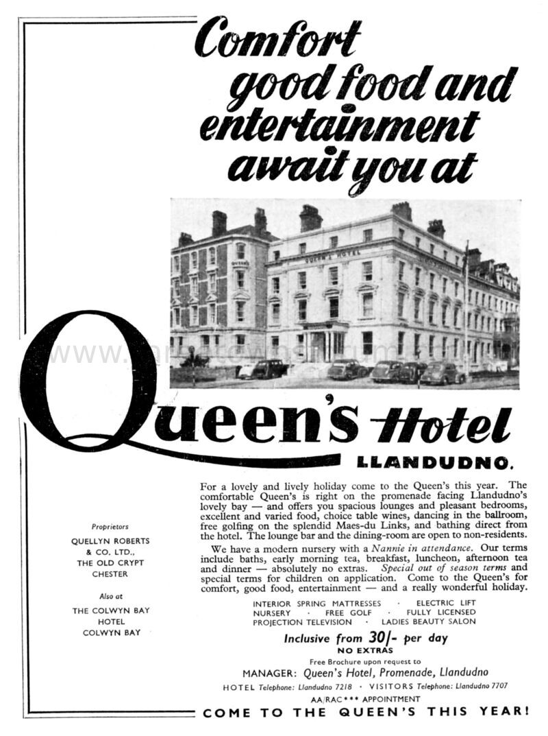1954 QUEENS HOTEL

