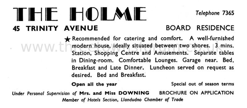 1954 THE HOLME
