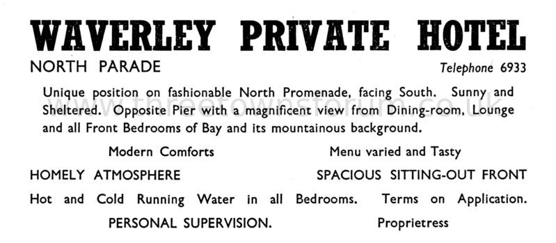 1954 WAVERLEY HOTEL
