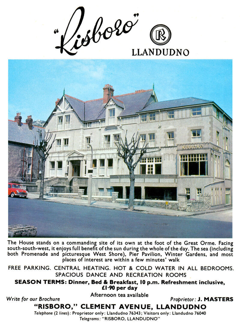 1972 RISBORO HOTEL
