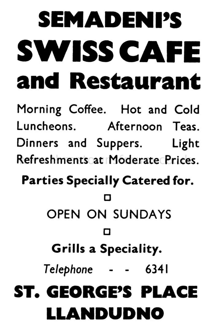 1941 SWISS CAFE
