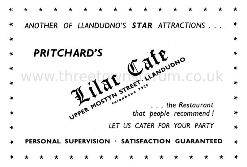 1954 LILAC CAFE
