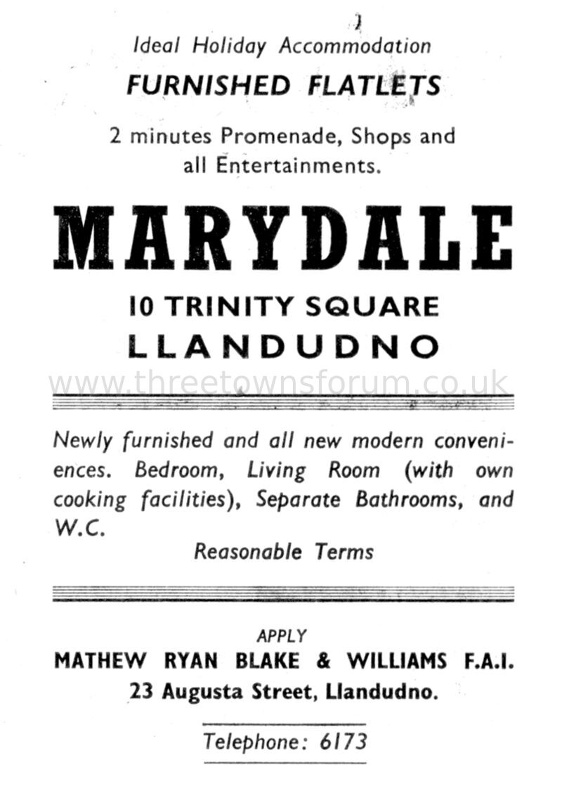 1954 MARYDALE FLATS

