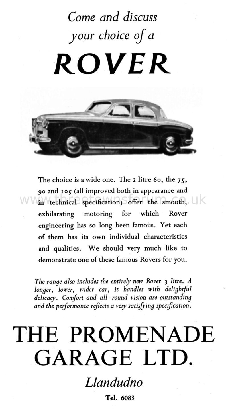 1958 PROMENADE GARAGE LTD
