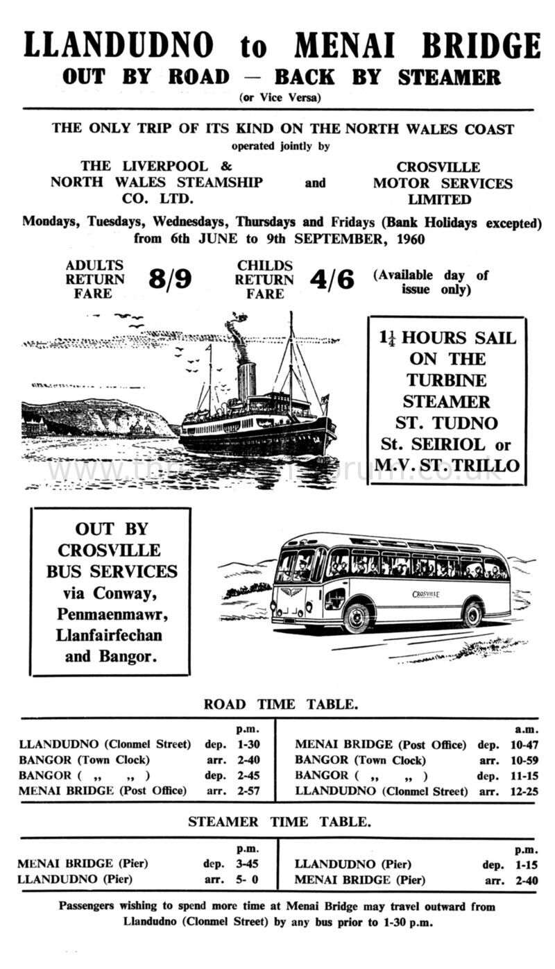 1960 MENAI ST TUDNO
