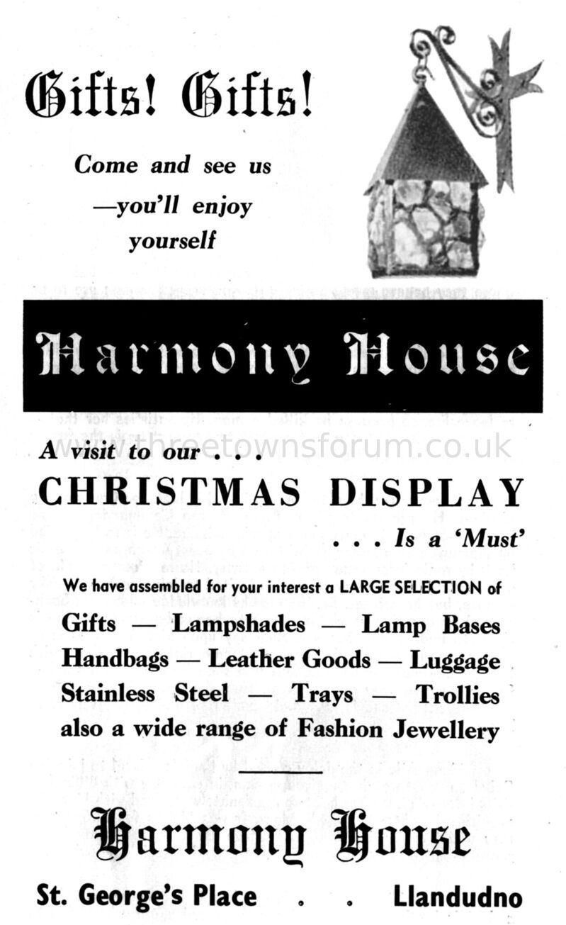 1966 HARMONY HOUSE
