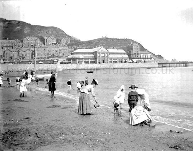 PIER PAVILION AND BATHS HOTEL, LLANDUDNO 1890S
